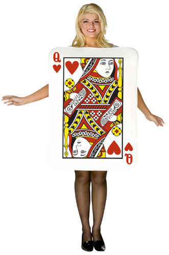 Women's Costume: Queen of Hearts- One Size