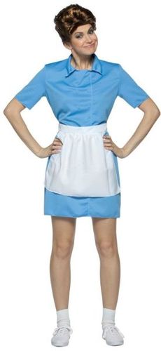 Brady Bunch's Alice Nelson Women's Costume- One Size