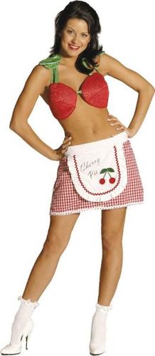 Women's Costume: Cherry Pie- Standard