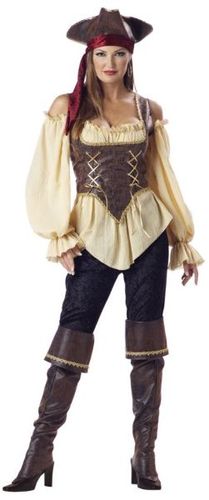 Women's Costume: Rustic Pirate- Medium