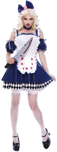 Women's Costume: Wicked Alice- Small