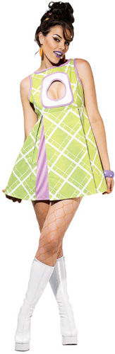 Women's Costume: Appletini Mini- Medium