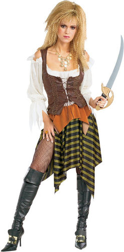 Women's Costume: Pirate Wench- Standard