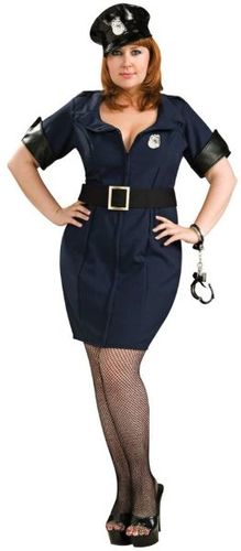 Officer Law Women's Plus Size Costume