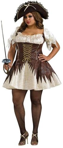 Buccaneer Pirate Women's Plus Size Costume