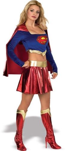 Women's Costume: Supergirl- Extra Small