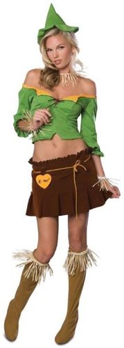 Women's Costume: Scarecrow- Extra Small