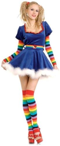 Women's Costume: Rainbow Girl- Small