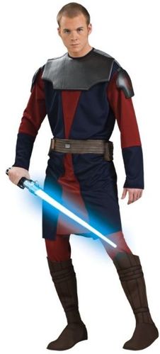 Anakin Skywalker Deluxe Men's Costume- Standard