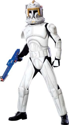 Clonetrooper Cody Deluxe Men's Costume- Extra Large