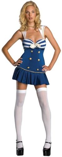 Anchors Away Women's Costume- Extra Small