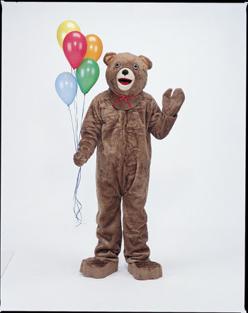 Teddy Bear Mascot Complete