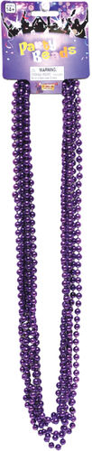 Beads 33In 7 1/2mm Lavender Case Pack 4