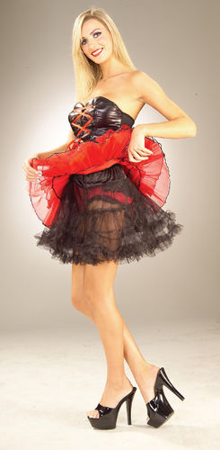 Women's Black Crinoline- One Size