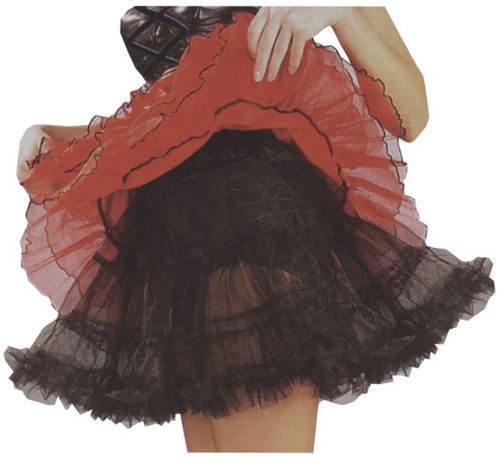 19'' Black Crinoline Plus Size