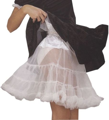 19"" White Crinoline Plus Size