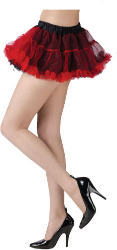 Tutu Skirt Black/Red