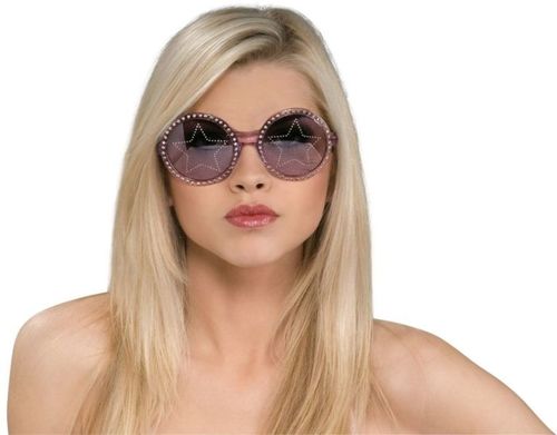 Glasses Stars Are Blind Purple