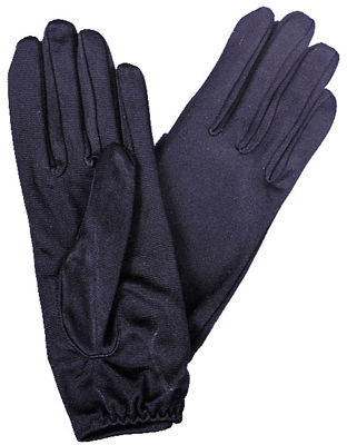 Gloves Ladies Nylon Black 1 Size