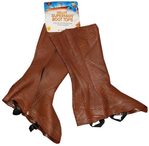 Costume Accessory: Superman Deluxe Boot Tops- Child