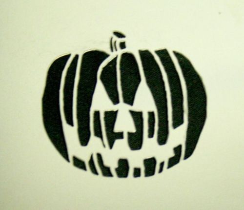 Stencil Pumpkin Stainless