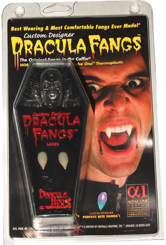 Fangs Carded Vampire Coffin