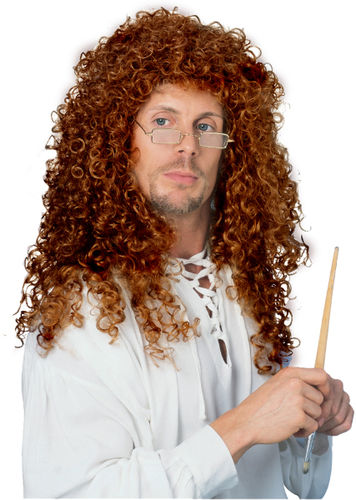 Wig Curly Extra Long Auburn