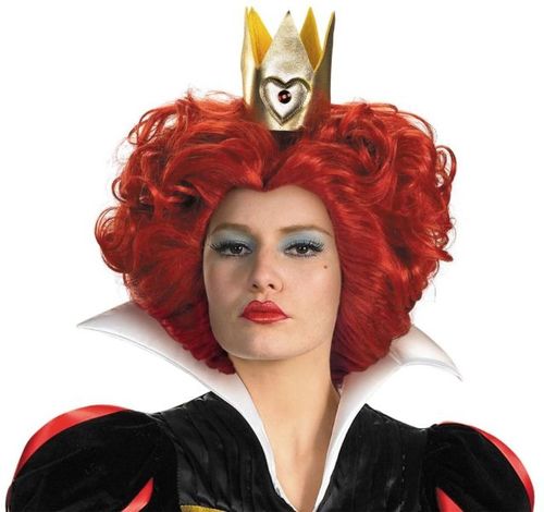 Red Queen Wig Alice In Wonderland