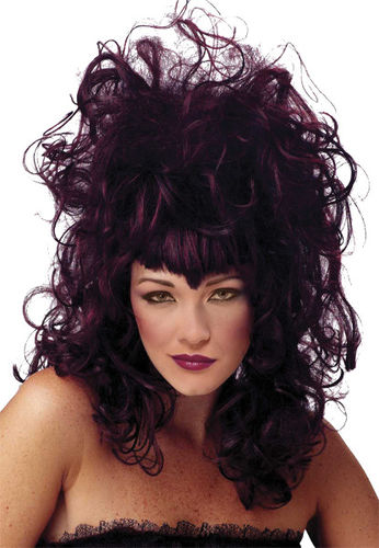 Wig Vampiress Black Burgundy