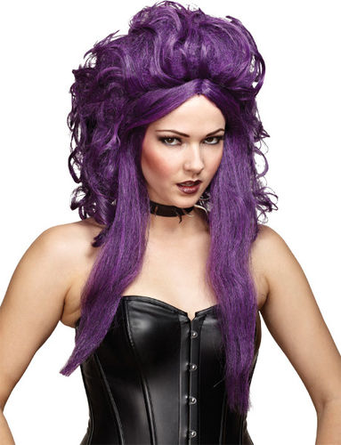 Wig Sorceress Black Purple