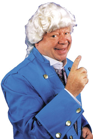 Colonial Man Wig Deluxe