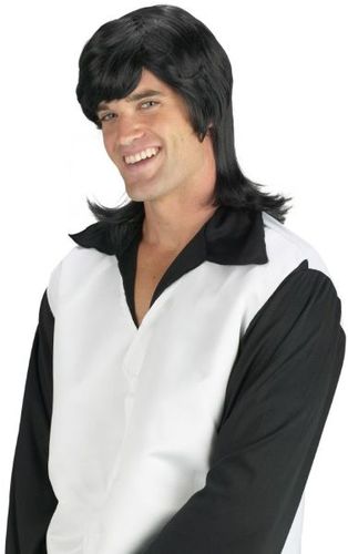 Leading Man Black Wig