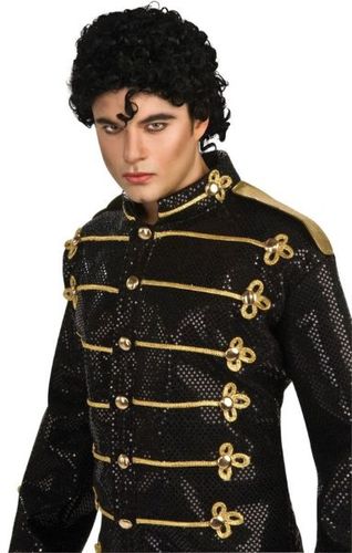 M Jackson Curly Wig