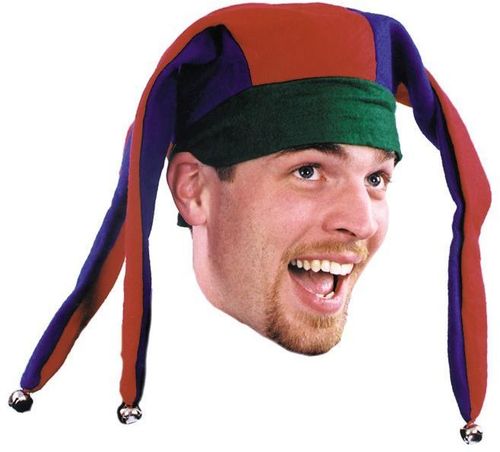 Jester Hat w/Bells Economy