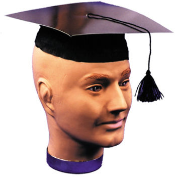 Graduate Cap 9 1/4 In Motorboat Case Pack 2