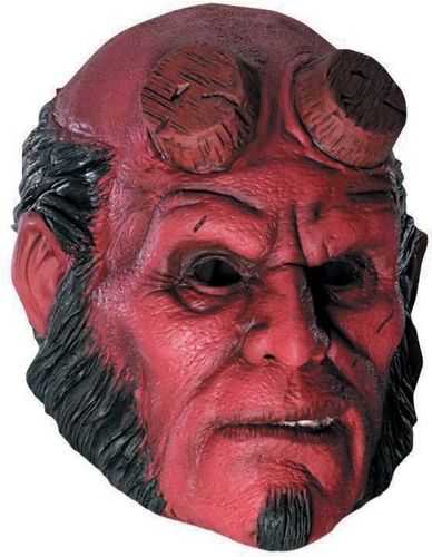 Hellboy 3/4 Vinyl Mask