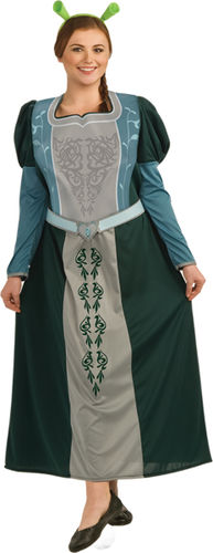 Women's Costume: Princess Fiona Shrek Forever- 1X