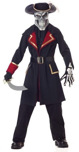 Boy's Costume: Cap'n Scurvy- Large