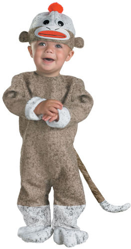 Sock Monkey Infant Costume- 12-18 Months