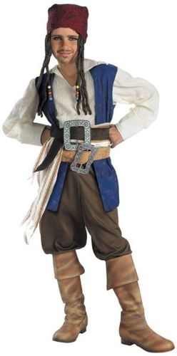 Boy's Costume: Jack Sparrow- Medium