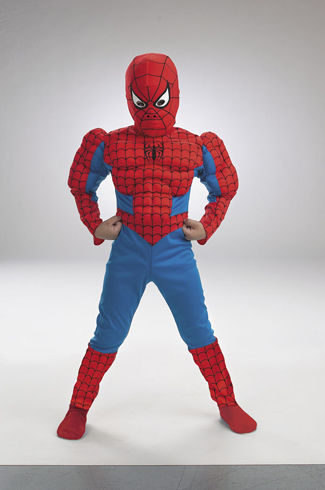 Spiderman Deluxe Muscle 4 To 6