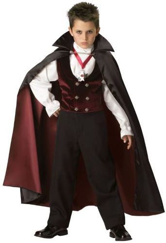 Gothic Vampire Child Size 6