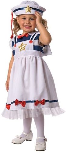 Sweet Sailor Toddler Costume- Size 3-4