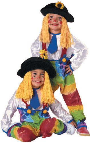 Colorful Clown Yarn Baby Toddler