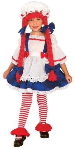 Rag Doll Girl Child Small