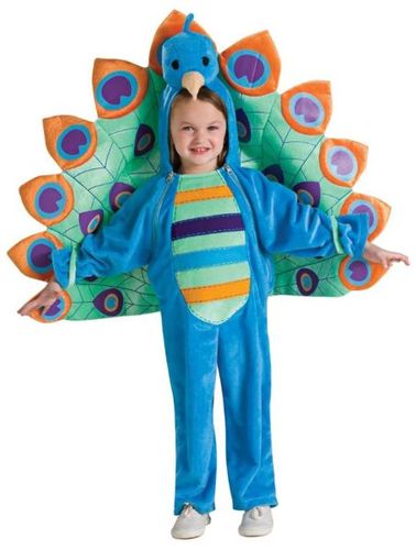 Peacock Newborn Costume