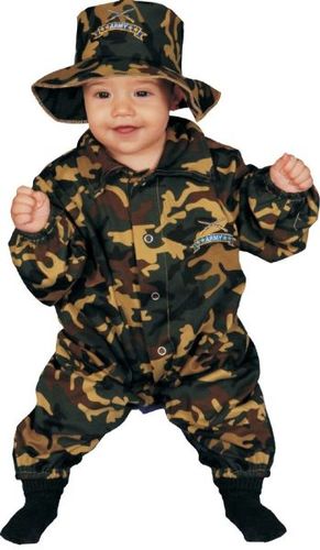 Baby Military Officer 12 To 24 MONTHS