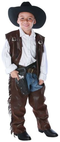 Cowboy Chaps Vest Child Medium