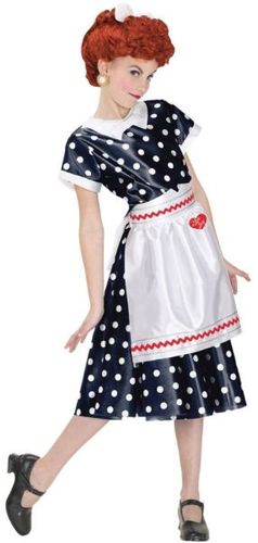 I Love Lucy Child Dress Medium