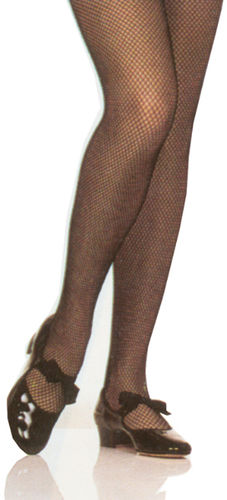 Tights Mesh Child Black 4 To 7 Case Pack 2